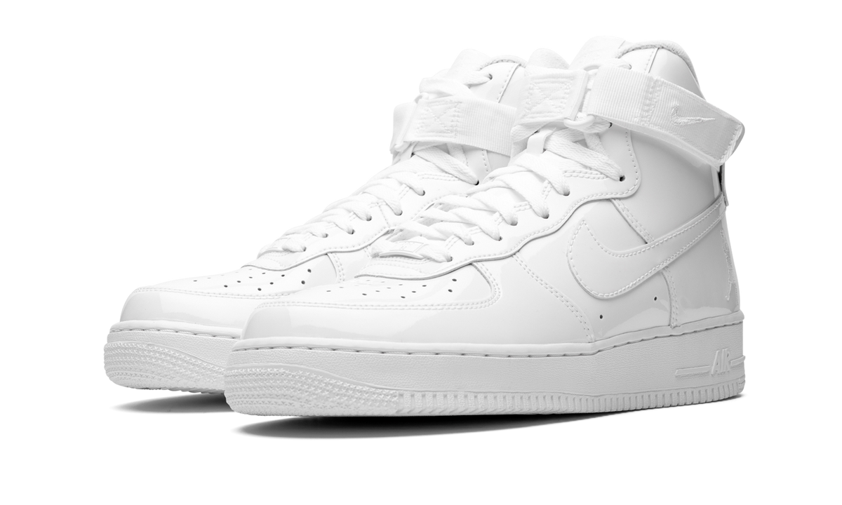 Nike air force one store high top in all white